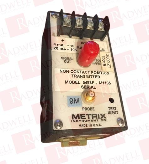 METRIX VIBRATION 5488F-M1105 / 5488FM1105 (USED)