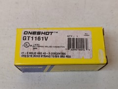 Cadweld GT1161V One Shot #1-2 Solid Cable to 5/8″ Ground Rod NOS