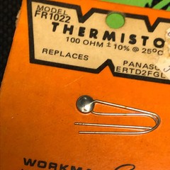 FR1022 – WORKMAN – THERMISTOR 100OHM +-10% @ 25C