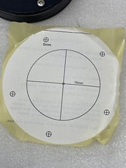IRISS VPFR-75 Infrared 3” Viewing Window Pane, Round, New, USA Made