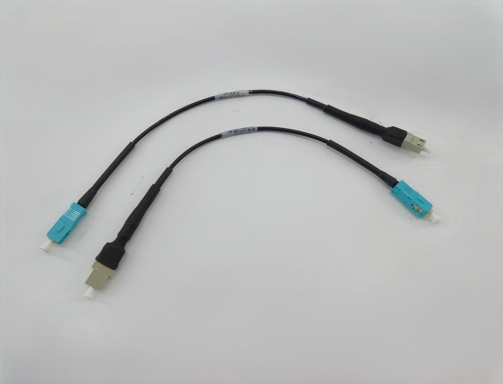 *Lot of 2* Camplex HF-M3-LCF-SCM LC Female to SC Male OM3 Adapter Cable – NEW…