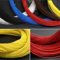 PTFE Cable Wire 0.35mm² Silver-plated Copper Wire Electronic Audio Signal Wire