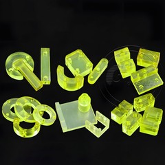 PU Polyurethane Hollow Round Rod Hollow Bar Ø 16mm-150mm Elastic Buffer 80A-85A