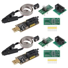 2Sets /SOIC8 Clip for EEPROM 93CXX/25CXX/24CXX and CH341A 24 25 Series EEPRO…
