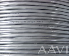 Paired 24 AWG Low Voltage EIA RS-232 Computer Audio Data Cable UL:2919 500 Feet
