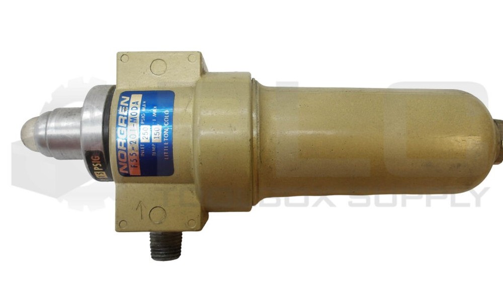 NORGREN F55-201-M0DA AIR FILTER REGULATOR 250PSIG TEMP 150 MAX