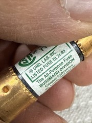 GENUINE FUSETRON FRN-R-30 30A 250V Fuse (Lot of 2) New