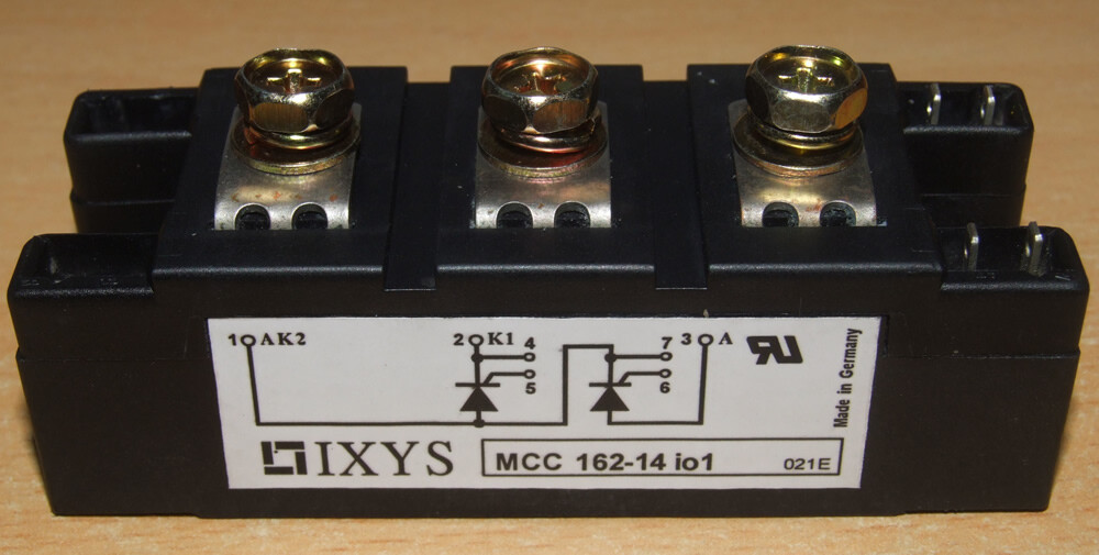 3PCS LOTS OF MCC162-14IO1 IXYS THYRISTOR/DIODE MODULE