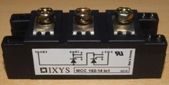 3PCS LOTS OF MCC162-14IO1 IXYS THYRISTOR/DIODE MODULE