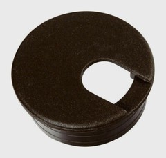 Jandorf DESK GROMMET Walnut Brown Fit 1-3/4″ Hole Cable Management Protect 61612