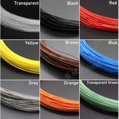 7AWG~18AWG PTFE Silver-plated Copper Stranded Electrical Wire Cable Audio Wire