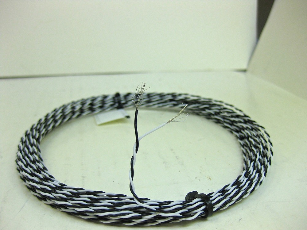 25 feet 28 AWG PTFE Wire stranded tight twisted pair Nickel plated High Temp