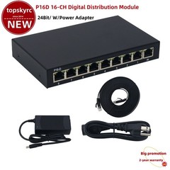 P16D 16CH Digital Distribution Module 24Bit Splitter for Personal Monitoring