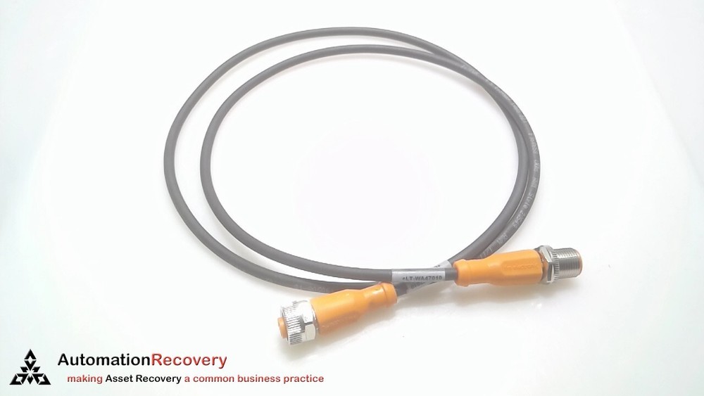 IFM EVC012, DOUBLE-ENDED PATCHCORD, VDOGH040MSS0001H04STGH040MSS, NEW* #306968