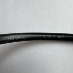Black 5 AWG Gauge Copper Battery Cable 3 Foot 1/2 Inch Truck RV Solar