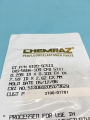 CHEMRAZ 9109-SC513 O-RING AS-568A-109 CPD 513, 2-109, 3700-01781, 136871