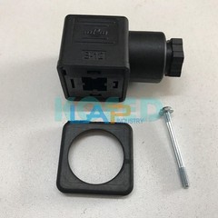 1X junction box solenoid valve bellows plug C18309N22 21D MPM B-12 DIN43650A