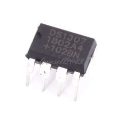 20PCS NEW IC DS1307 DS1307N RTC SERIAL 512K I2C Real-Time Clock DIP-8