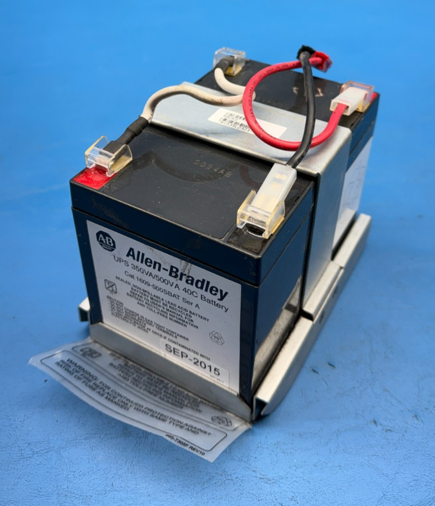 Allen-Bradley 1609-500SBAT 350/500VA 40C Series-A UPS System Battery