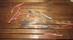Original Electrodes 5 pcs. glass industrial ESP-01-14 USSR in a box #3
