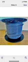 200ft – 22awg/4c 4 conductor Double-Shield Stranded Wire Cable – Blue – NEW