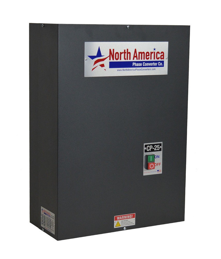 CP-25 Pro-Line 25HP Rotary Phase Converter Control Panel – Loaded with Features