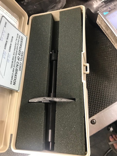 Tentel TQ-80 Dial Torque Gauge