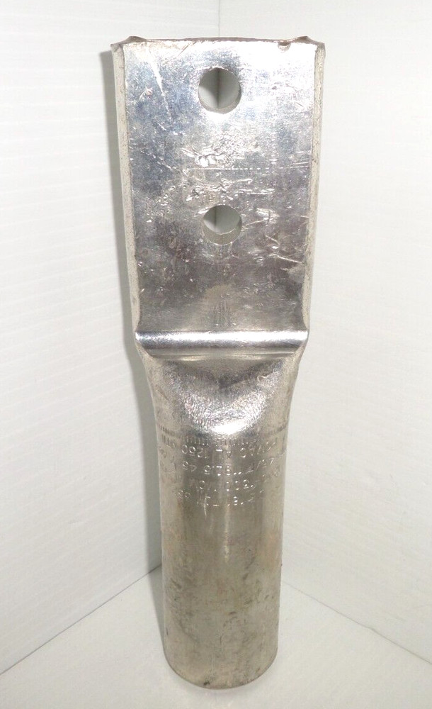⭐NEW⭐ HOMAC by ABB AL 1250 NTN Aluminum Two-Hole NEMA Lugs 1200-1300 MCM AL-CU