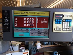 NEW BRIDGEPORT EZ-TRAK CONSOLE BOX with 15” Monitor/screen. Core Required