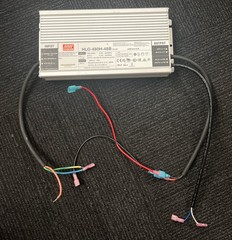 Meanwell Power Supply 100-240 V AC input and 48 V DC 10 A output HLG-480H-48B