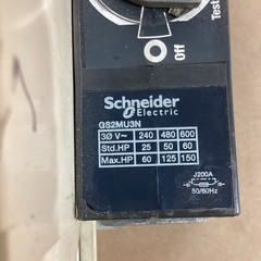 GS2MU3N SCHNEIDER ELECTRIC 200 AMP 600V GENERAL PURPOSE SWITCH