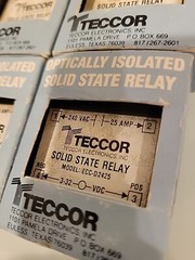 N.O.S. Teccor Optically Isolated Solid State Relay, ECC-D2425 ( 4-PK BUNDLE)