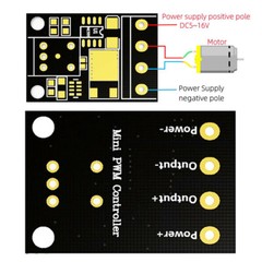 DC 5V-16V 10A PWM Motor Speed Variable Regulator Controller Switch 5V 9V 12V 16V