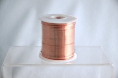 Bare Copper Wire 10 Gauge 5 lb Spool (160 Feet) Diameter 0.102