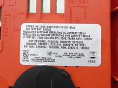 Cooper HSR 127249 Wheelock Exceder Fire Alarm Horn Strobe 12/24VDC – NEW Surp…