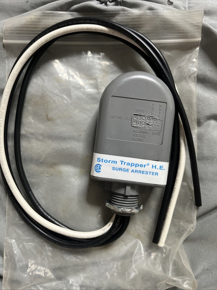 COOPER POWER S235-16-1 STORM TRAPPER SURGE ARRESTER 480V 3 PHASE
