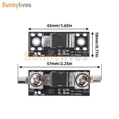 80V 50A High-Current Ideal Diode Module Charging Anti-Reverse Current Protection