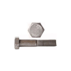 Fastenal 1110125, 3/8″-16 TPI x 6″, Steel, Partial Thread, Hex Cap Screw, 1pc