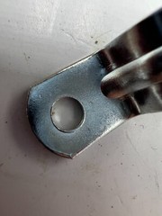 Box of 100 EMERSON BX-50 Neer BX Clamp, For Armored Cable, Steel, Zinc Plated