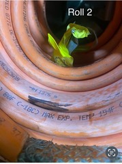 RAYCHEM Cable appr 105ft EM2-XR Self Regulating Wire Heating Cable & De-Ice 2/7