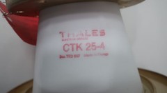 Thales CTK 25-4 High Frequency Metal Ceramic Power Triode Tube