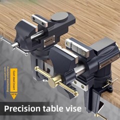 Table ViseIndustrial Grade Table Vise Universal Dual Head Table Vise