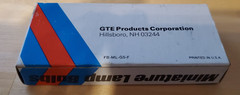 New QTY 10 SYLVANIA BULB 382 Miniature Indicator Lamps 14V 1W-BOX OF 10