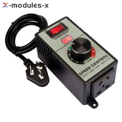 4000W Electronic Voltage Regulator Stepless AC Motor Speed Controller 110V/220V