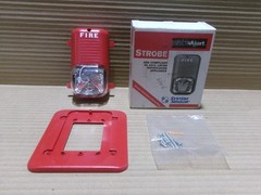New System Sensor S2415 Fire Alarm Strobe 15cd 24V Red Wall UL FM CSFM MEA AK