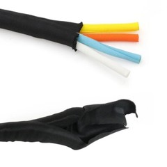 Φ5-60MM Open-Ended Split Braided Expandable Sleeving Loom Wrap Wire Cable Sheath