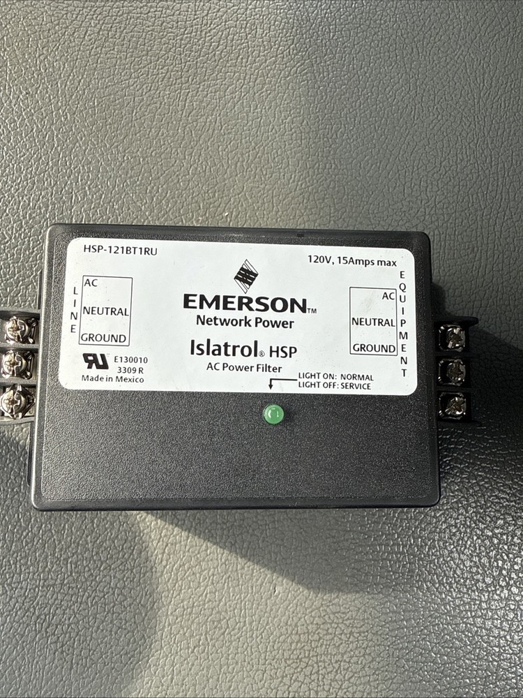 EMERSON HSP-121BT1RU 120VAC 15A NSMP Free Shipping