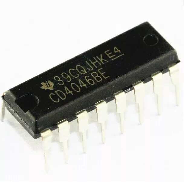 10PCS CD4046 CD4046BE 4046 Phase Locked Loop DIP-16 New YL