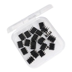 LM358P Dual Operational Amplifier IC LM358 DIP-8 – with Box 25PCS
