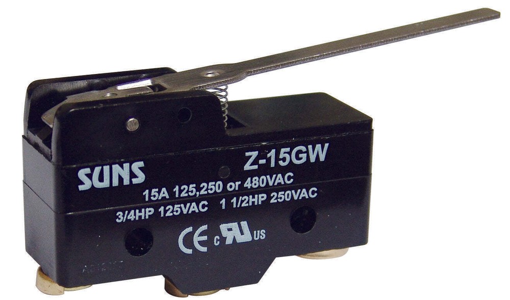 SUNS International Z-15GW Extended Lever 15A Micro Switch